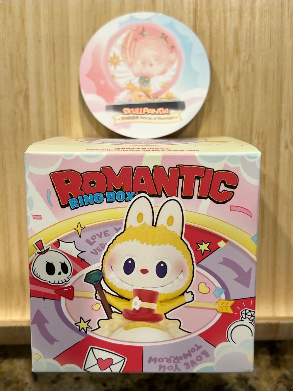 Skullpanda Romantic Ring Box - confirmed with card new inbox